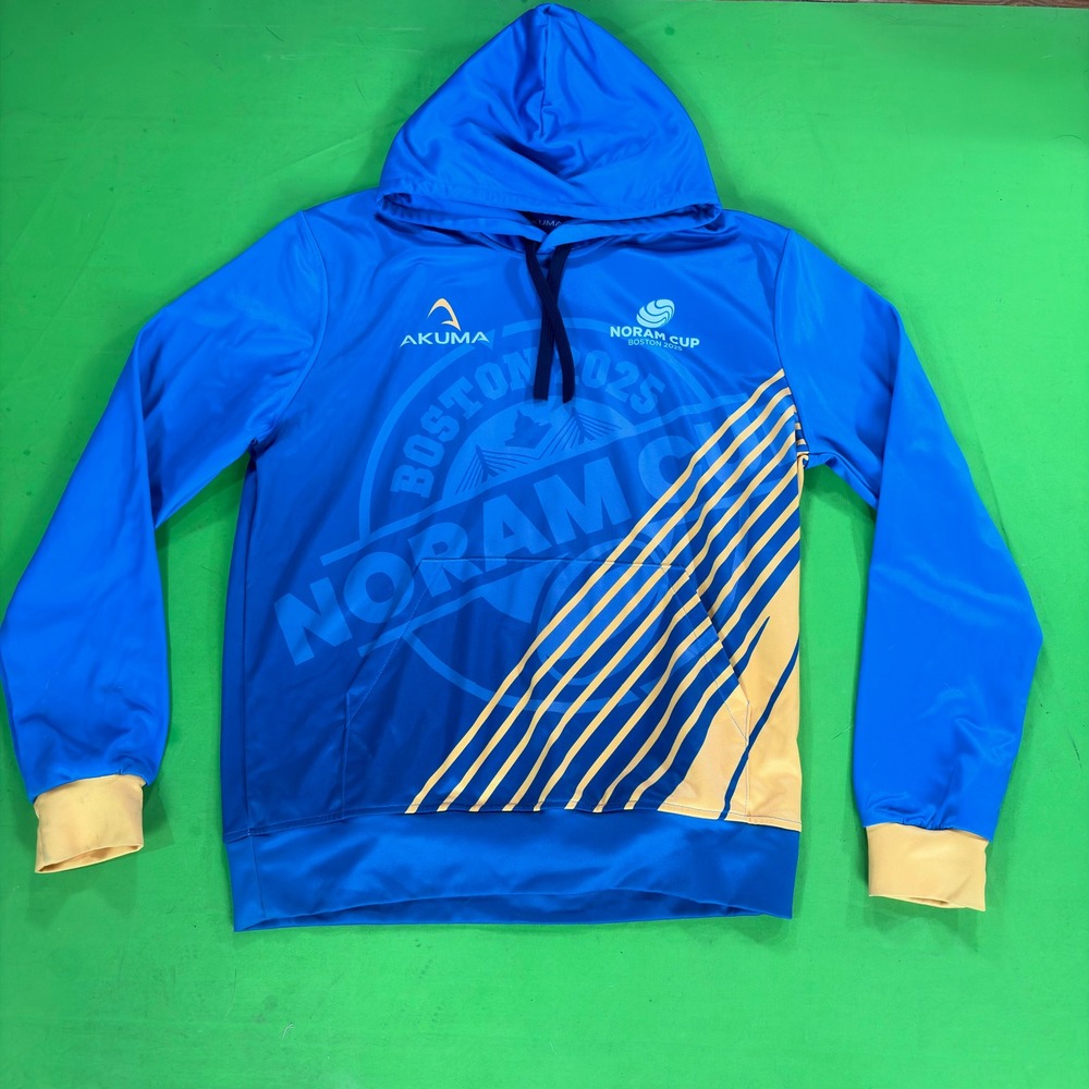 Akuma Rugby Performance Hoodie Mens M NORAM Cup Boston 2025 LGBTQ Pride Pullover